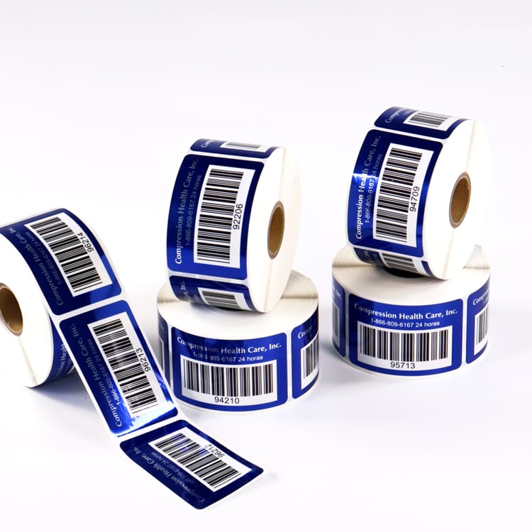 Asset Barcode Label Rolls