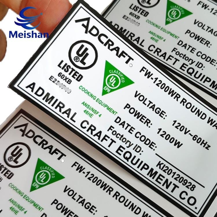 Electrical Rating Label Set