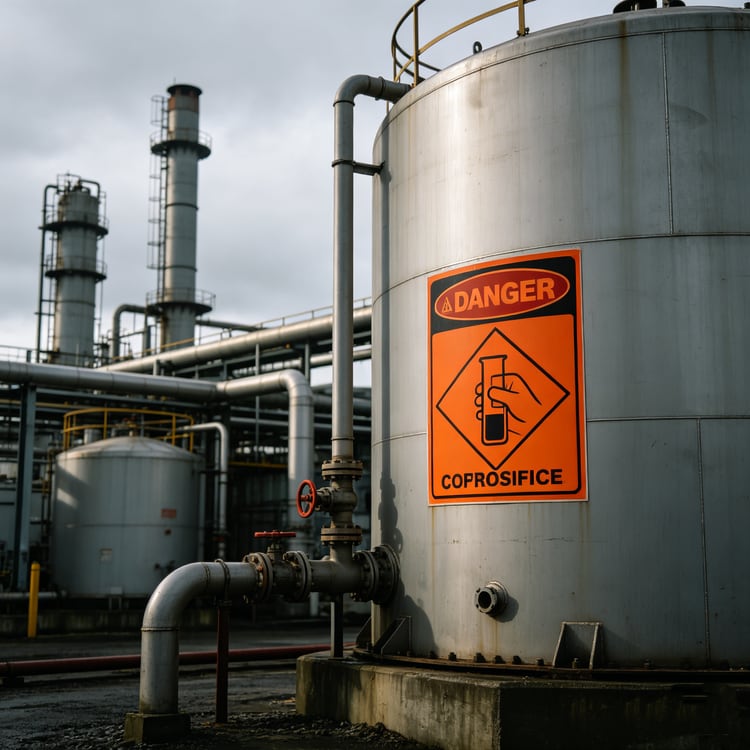 Tank Exposure Label