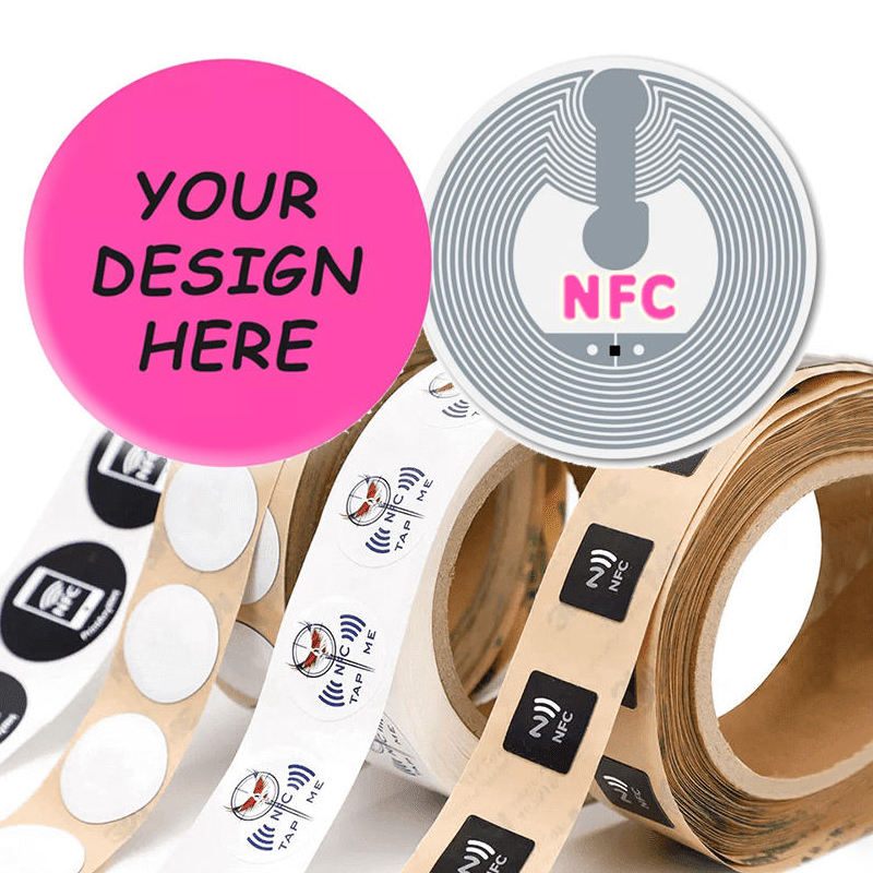 NFC & QR Code Roll Labels