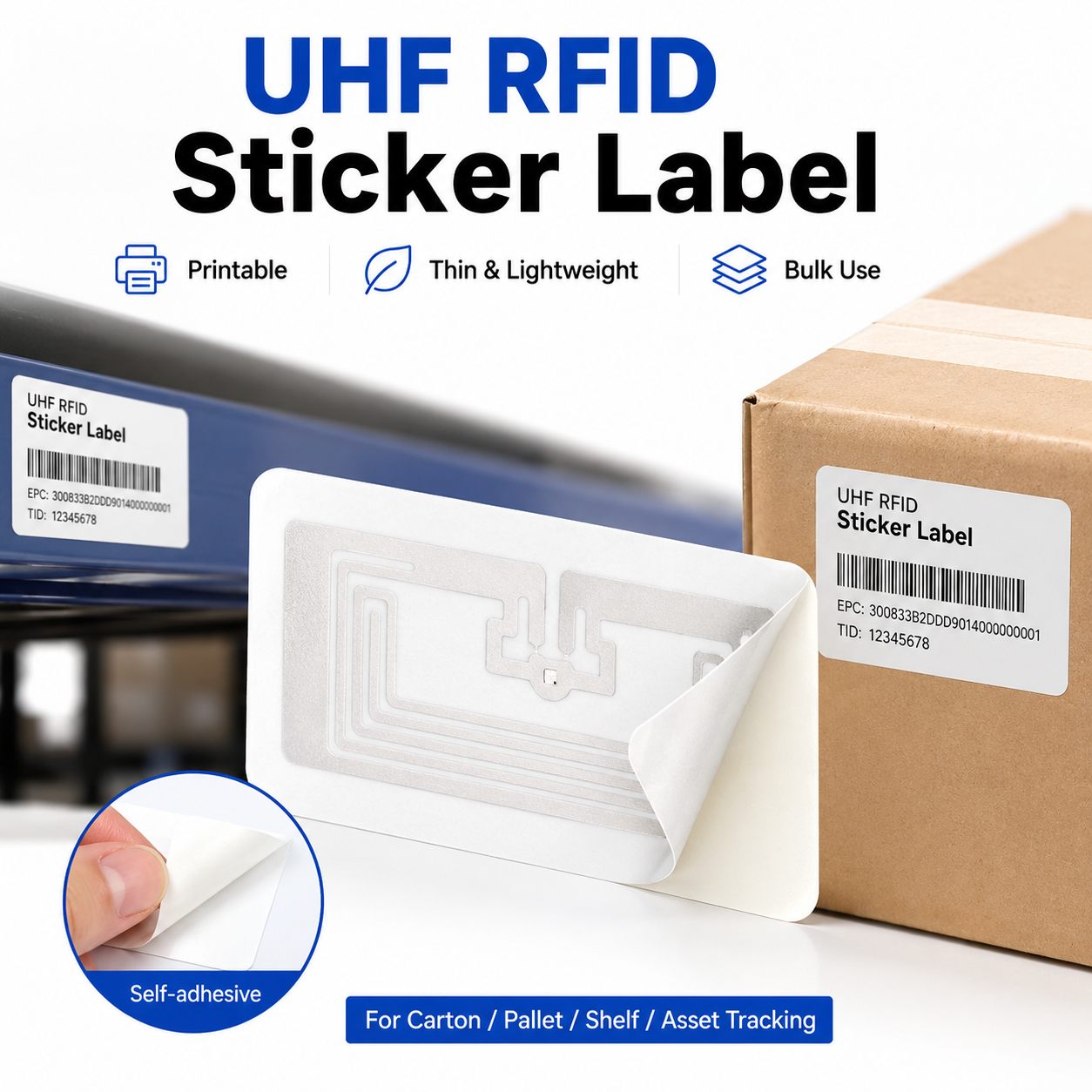 UHF RFID Sticker Label
