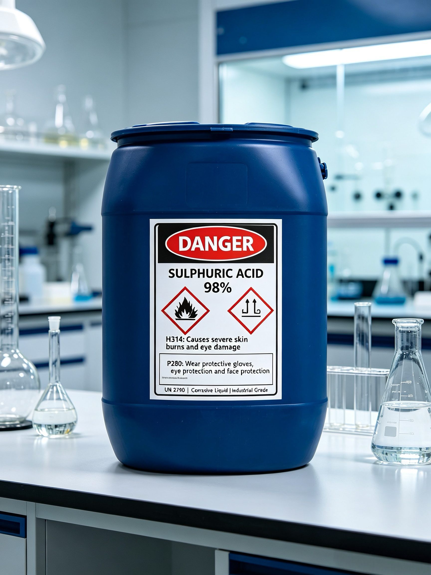 Chemical Drum Label