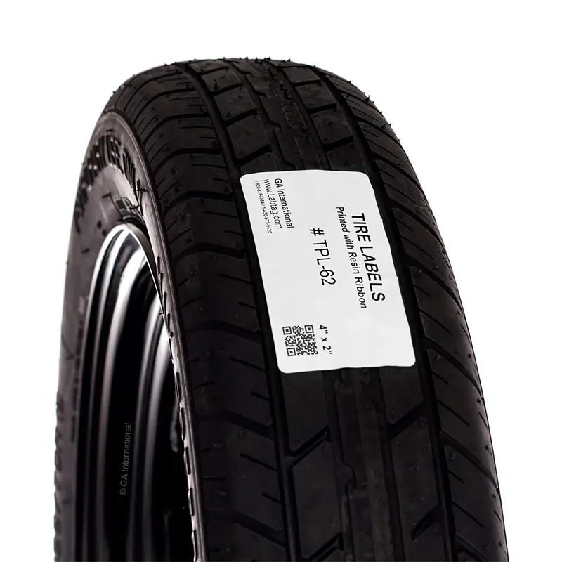 Black Tire ID Sticker